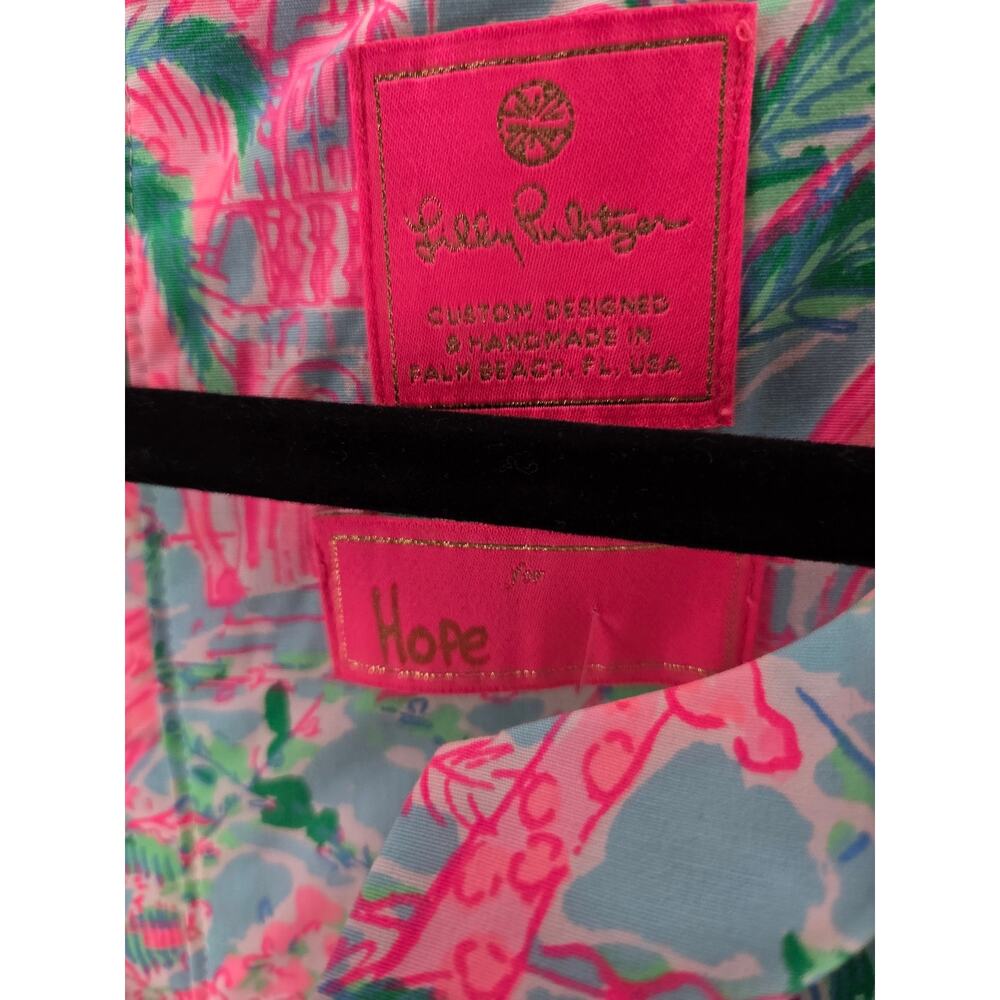 Lilly Pulitzer Kristen Swing Dress in the limited edition-Lilly Loves California - Picture 3 of 4